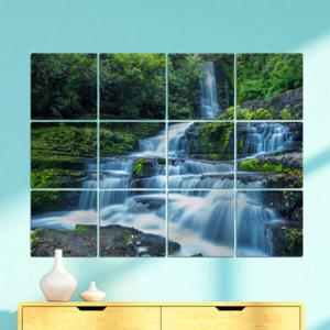 아트박스/꾸밈 cc916-멀티액자_시원해보이는폭포4