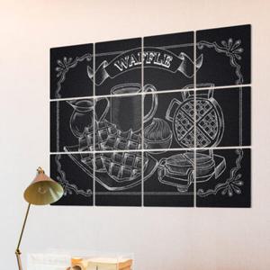 아트박스/꾸밈 ic916-멀티액자_초크아트(와플)