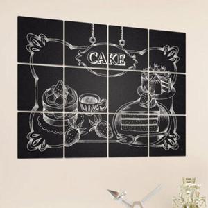 아트박스/꾸밈 ic917-멀티액자_초크아트(케이크)