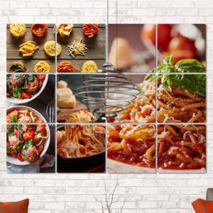 아트박스/꾸밈 tm514-멀티액자_파스타요리02