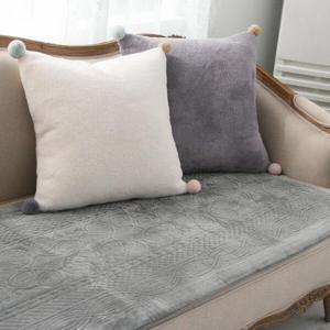 아트박스/앤코튼 심플무드 퀼팅 극세사 쇼파패드 (3인용)