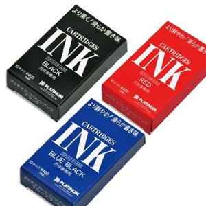 아트박스/오피스큐 플래티넘 뉴 프레피 만년필 카트리지 적색 10