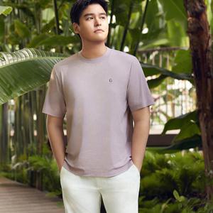 [크로커다일남성]써커 냉감 기능성 라운드 반팔티 CDAABTTS2413_