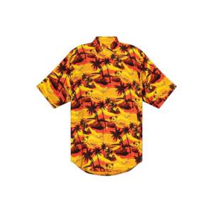 Balenciaga 하와이안 카 프린트 라지핏 셔츠 681813TQLJ2 7541 TP934414111