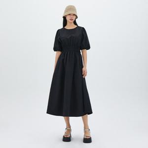 [랩][캐리오버]허리스모킹 나일론원피스 AR2WOS83