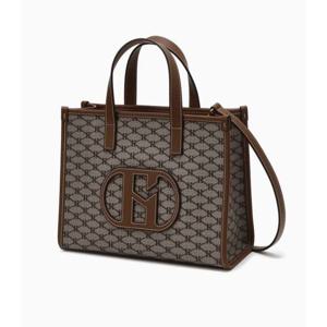 [헤지스ACC] H패치 시그니처 패턴 토트백 HIBA5F118K2