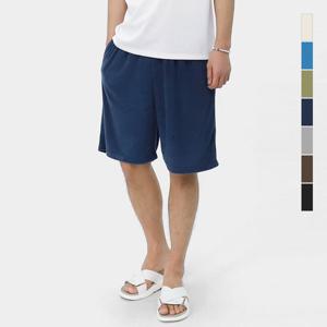 [스콰즈]스콰즈 남성 캐주얼 테리 타올 밴딩 반바지 SYHP002