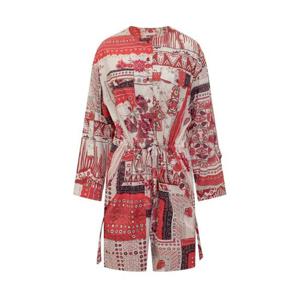 이자벨마랑 미디 원피스 25PCB0030FBC1J16E RDEC RED ECRU