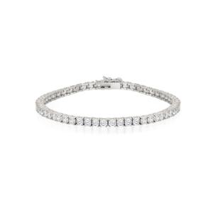 [티르리르]3mm 패션화이트 테니스 팔찌 TBSBRW00034M
