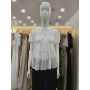 [플라스틱아일랜드]라운드넥 S/T 엔젤블라우스 PR7XB1B0_DJ