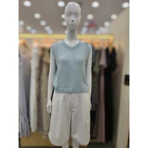 [플라스틱아일랜드]라운드넥 베스트 PR7XB0V0_DJ