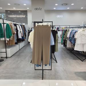 [ab.f.z]AFZ3NP37/허리 밴딩 슬림 와이드 10부 짱편한 냉감 팬츠