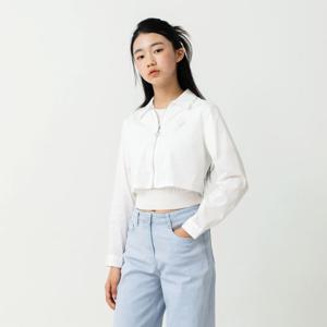 [더데이걸]크롭 집업 블라우스 TGBW24102_GN