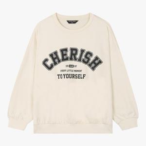 [더데이걸]심플 박시핏 스웻셔츠 TGMA24101_GN