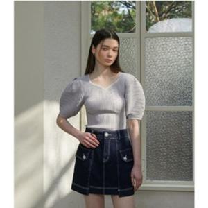 [에고이스트]볼륨소매V넥풀오버 EP2KH461_DG