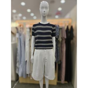 [플라스틱아일랜드]스트라이프 린넨 니트 PR7XB0G3_DJ