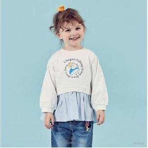 [디즈니베이비]앨리스롱맨투맨(CREAM)_79S121052