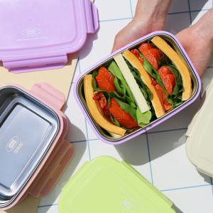 [리빙크리에이터] 지켜텐 컬러스텐용기 1100ml (4color)