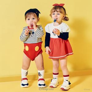 [디즈니베이비]레드미키바디수트(모자)/79S117502-GR