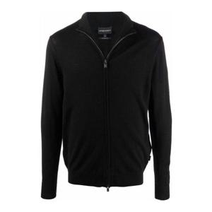 엠포리오 아르마니 집업 니트 8N1MUZ1MJXZ0999 Black