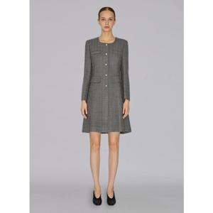 [쉬즈미스]트위드 스퀘어넥 원피스 (SWWOPO31010)