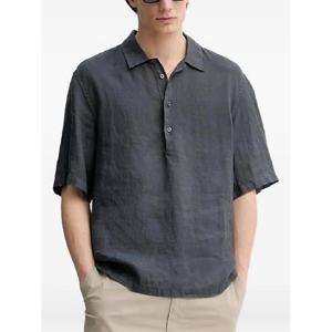 25 FW 바레나 리넨 폴로 셔츠 CAU50723007 TP442060043