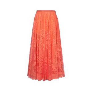 디올 롱 스커트 441J75A8986 2590 ORANGE