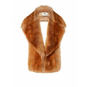 [FENDI] 라프리마 여성 스카프 쉬어링 FNG592AYLIF1AHL 카멜 /8