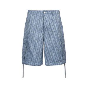 디올 스트레이트 팬츠 593D189A3016 585 Blue