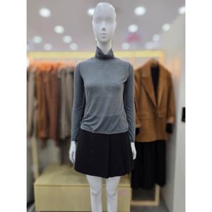 [플라스틱아일랜드]시스루 목폴라 티셔츠 PQ7CL861_DJ