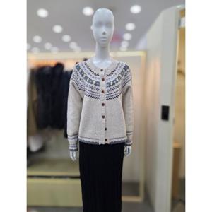 [플라스틱아일랜드]플라워패턴 니트 가디건 PR7XD3G3_DJ