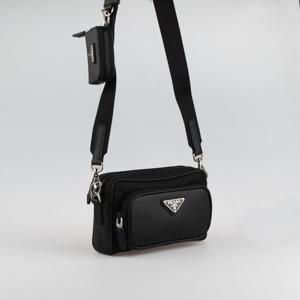 프라다 리나일론 사피아노 지퍼 크로스백 2VH172 2DMH F0002