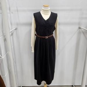 [밸리걸]벨티드민소매 울원피스(612910)