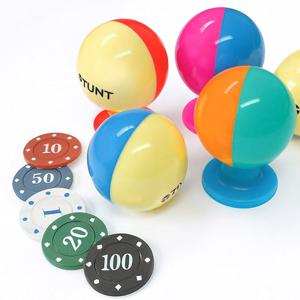 턴트4피스 반반포커스 파크골프공4구 하프파크골프볼