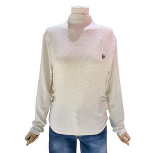 [에이지도르]옆 셔링 반폴라 티셔츠 ALFIWIT156