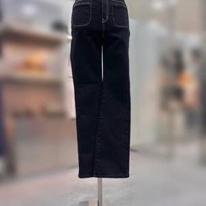 [에고이스트]스티치 배색 허리밴딩 데님팬츠 ER4JP906_DG