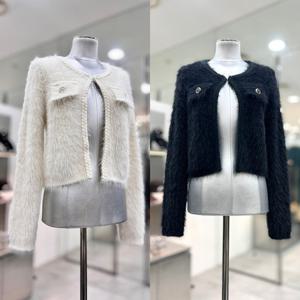 [에고이스트]날개사 자바라 가디건 ER4JK002HJ_DG