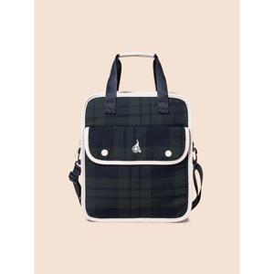 [빈폴키즈] 체크 시그니처 보조가방  그린 (BI61D4U32M)