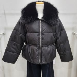 [밸리걸]퍼카라 스트링하프패딩점퍼(614470)