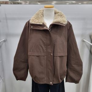 [밸리걸]퍼카라 루즈핏(패딩점퍼614400)