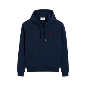 AMI Paris 아미 드 쾨흐 로고 오가닉 코튼 후디 E26BFUSW235730