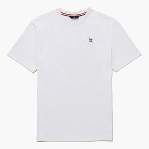 [먼싱웨어]남성 시그니처 라운드 티셔츠 화이트 MR121MTS12