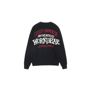 Stussy스투시 어센틱 워크기어 스웨터 블랙 117212