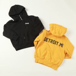 [지프키즈]소매 나침반 포켓 기모 후드집업  KO4TZU054