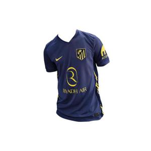 Nike나이키 아틀레티코 마드리드 2025 26 스타디움 어웨이 드라이핏 레플리카 저지 바이너리 블루 다크 퍼플 더스트 바이브런트 옐로우  논 마킹 버전 HJ4600-425