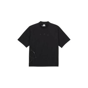 Nike나이키 x 오프화이트 모크넥 숏슬리브 탑 블랙   아시아 DV4454-010