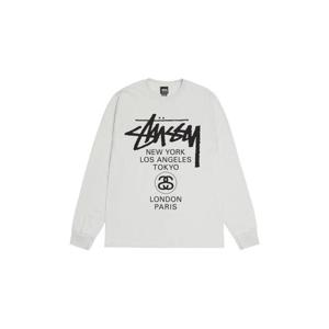 Stussy스투시 월드투어 롱슬리브 티셔츠 포그 2024 3993860