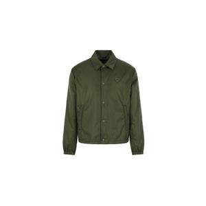 프라다 트라이앵글 로고 버튼업 코트 SGD110SOOO1WQ8 F0Z58 TP970804117