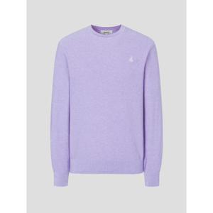 [빈폴멘] 코튼 베이직 라운드 니트  라이트 퍼플 (BC6251C05V)