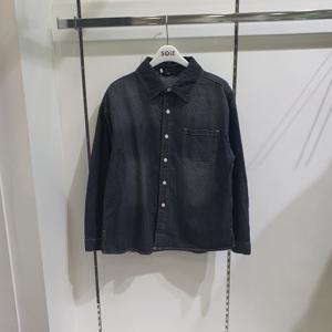[소이]유니 블랙 데님셔츠 26S1301_KG